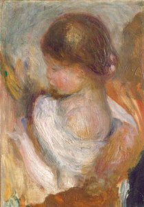 Young Girl Reading, c.1888 by Pierre Auguste Renoir